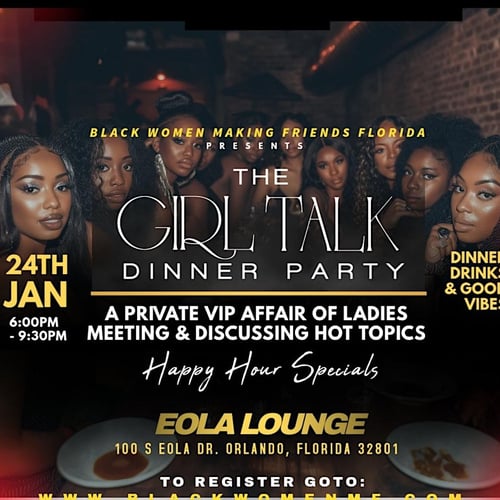 Girl Talk Dinner Party (Orlando Edition)