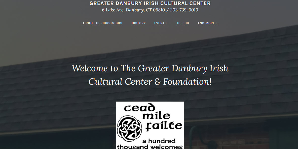 Greater Danbury Irish Cultural Center -  industry in Danbury CT