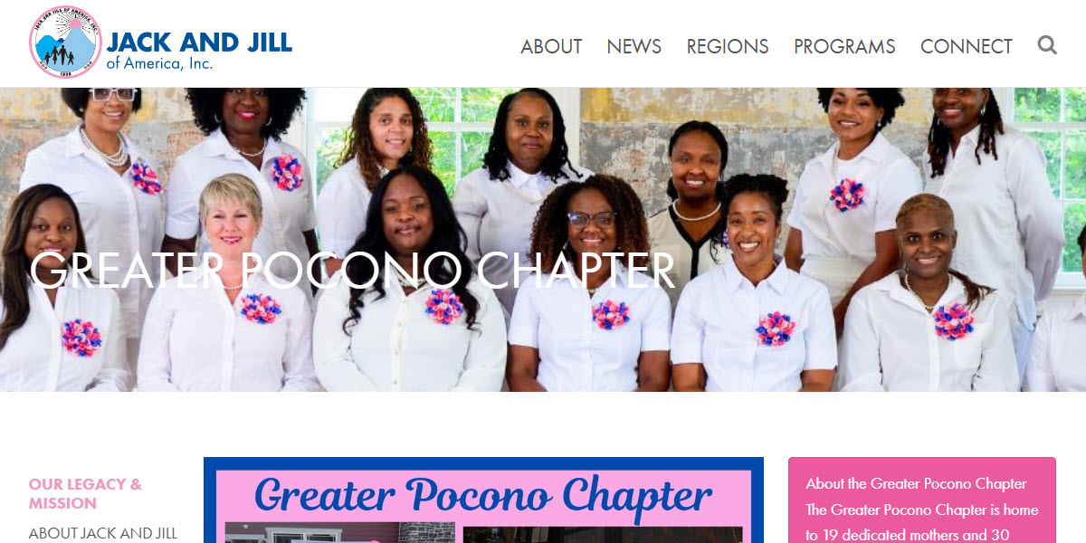 Greater Pocono Chapter of Jack and Jill of America, Inc. -  industry in East Stroudsburg PA