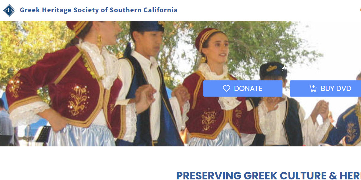 Greek Heritage Society of Southern California -  industry in Sherman Oaks CA