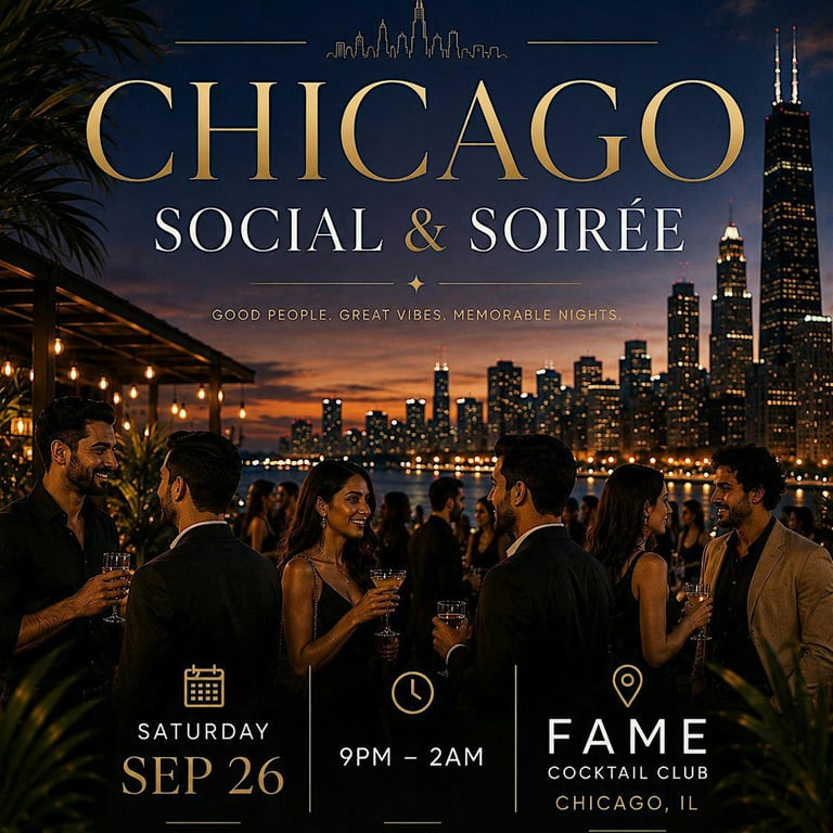 Habibi Social & Soiree in Chicago - Sep 26