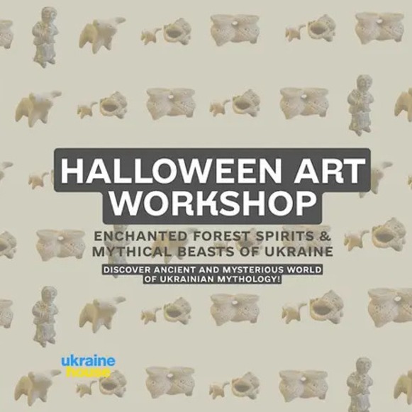Halloween Art Workshop: Enchanted Forest Spirits & Beasts of Ukraine