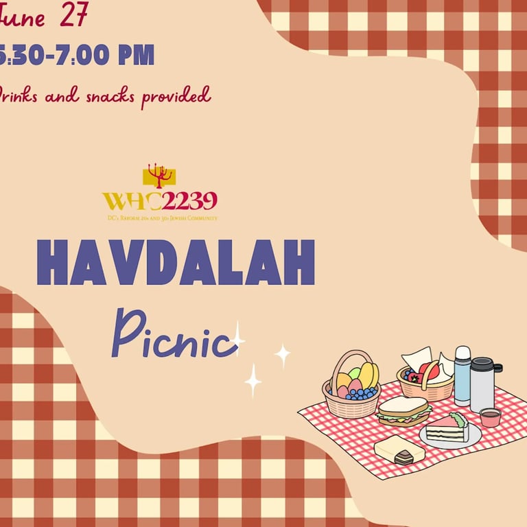 Havdalah in the Park