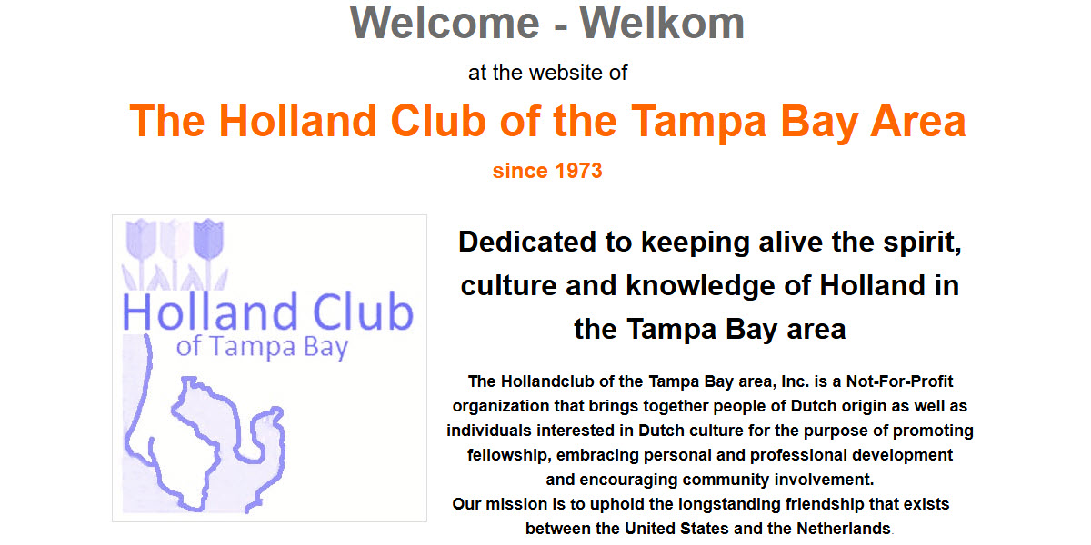 Holland Club of the Tampa Bay Area -  industry in Tampa FL