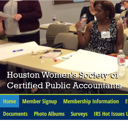 Houston Women’s Society of CPAs - Women category in Montgomery TX