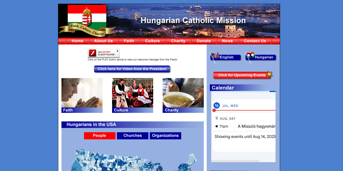 Hungarian Catholic Mission, Portola Valley, CA -  industry in Portola Valley CA
