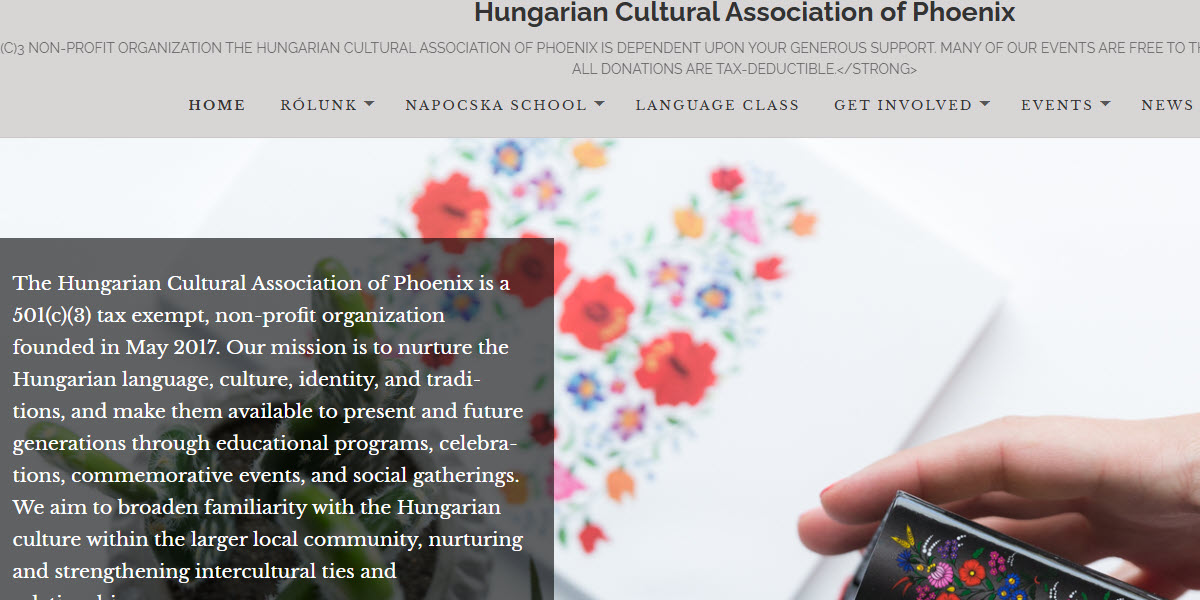 Hungarian Cultural Association of Phoenix -  industry in Glendale AZ