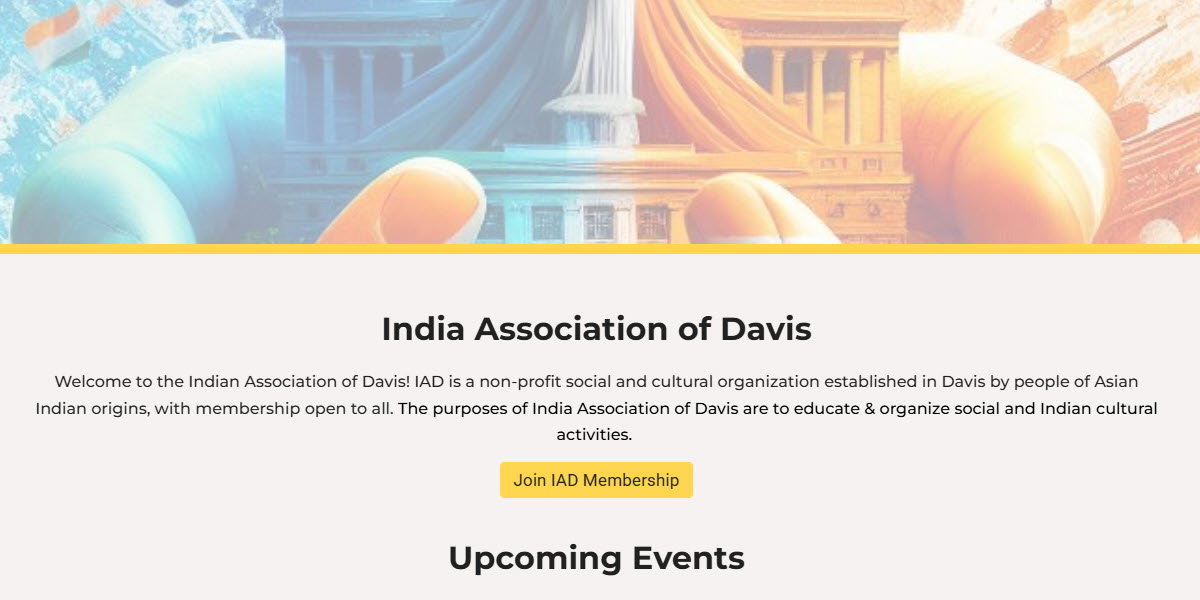 India Association of Davis -  industry in Davis CA