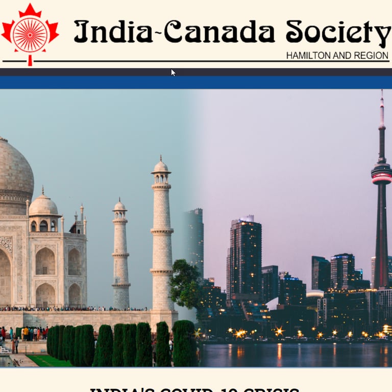 India-Canada Society, Hamilton and Region