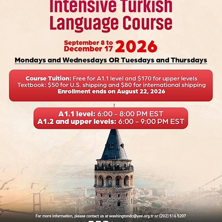 Intensive Turkish Language Course