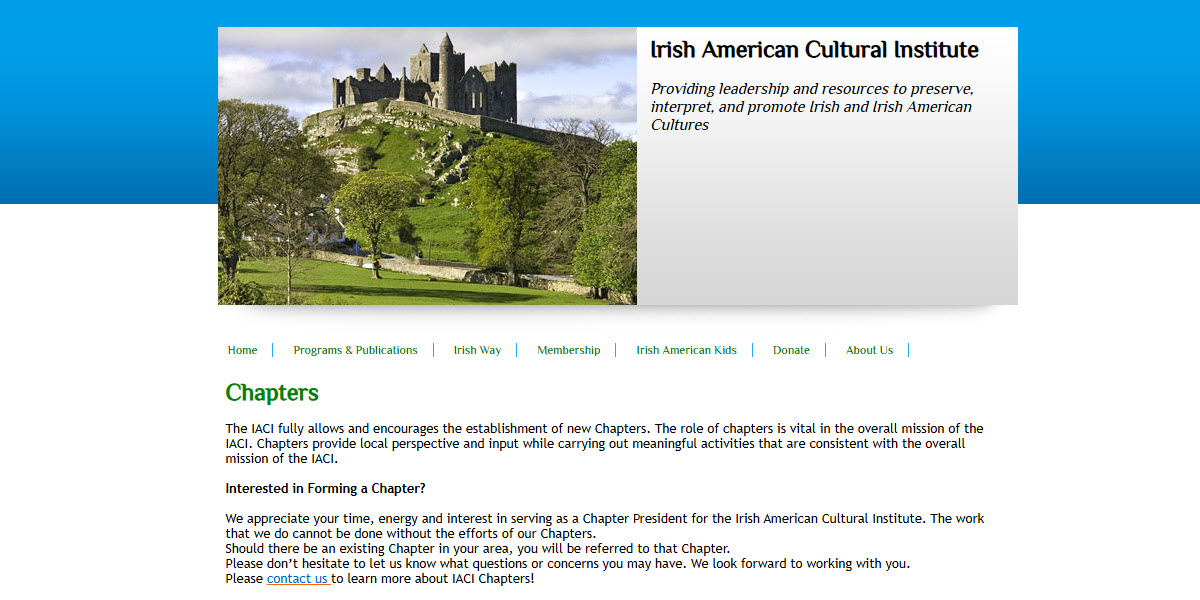 Irish American Cultural Institute Syracuse / CNY Chapter -  industry in Syracuse NY