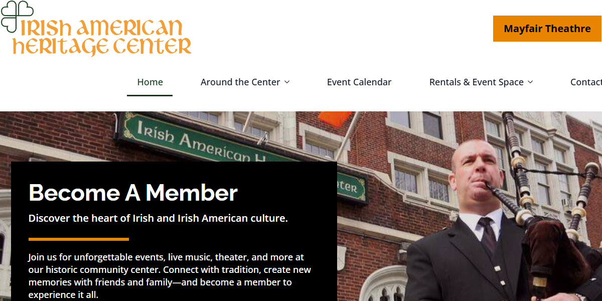 Irish American Heritage Center -  industry in Chicago IL