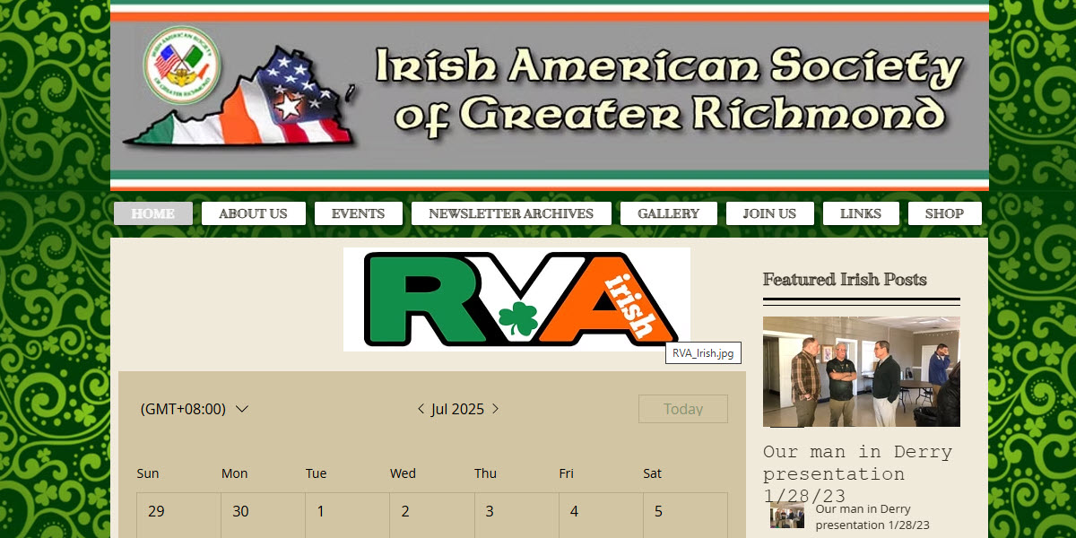 Irish American Society of Greater Richmond -  industry in Chesterfield VA