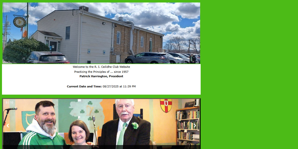 Irish Ceilidhe Club of Rhode Island -  industry in Cranston RI