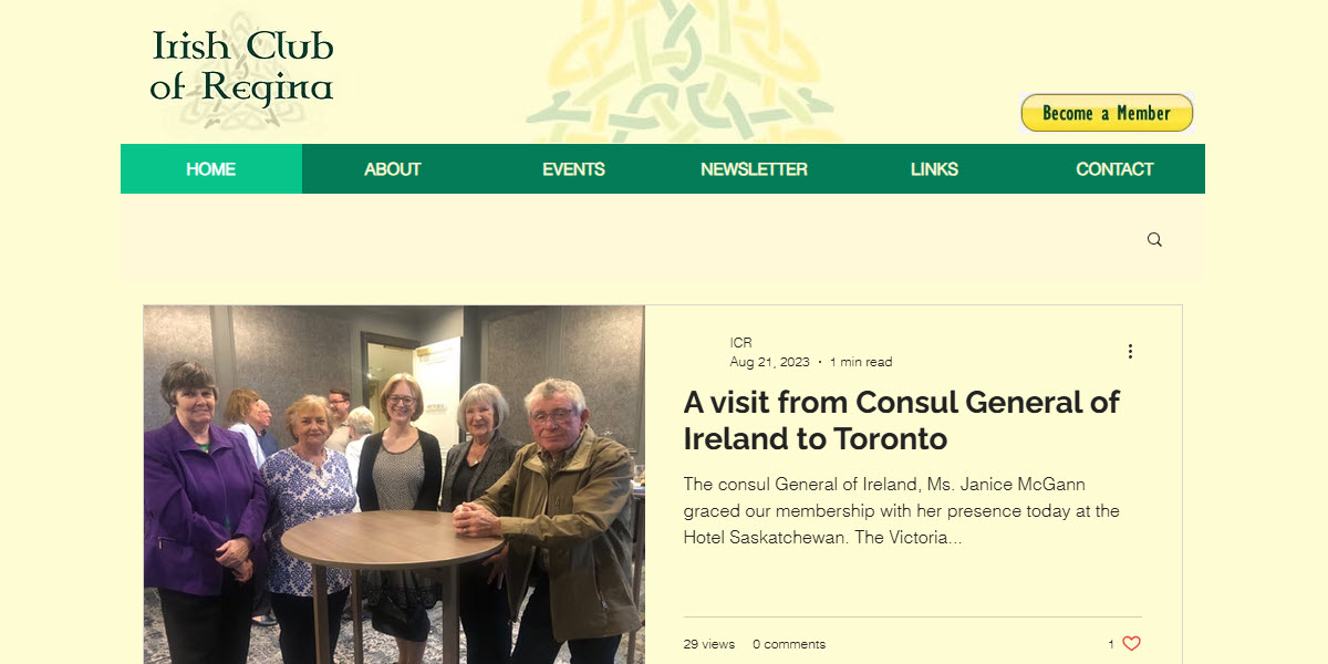 Irish Club of Regina -  industry in Regina SK