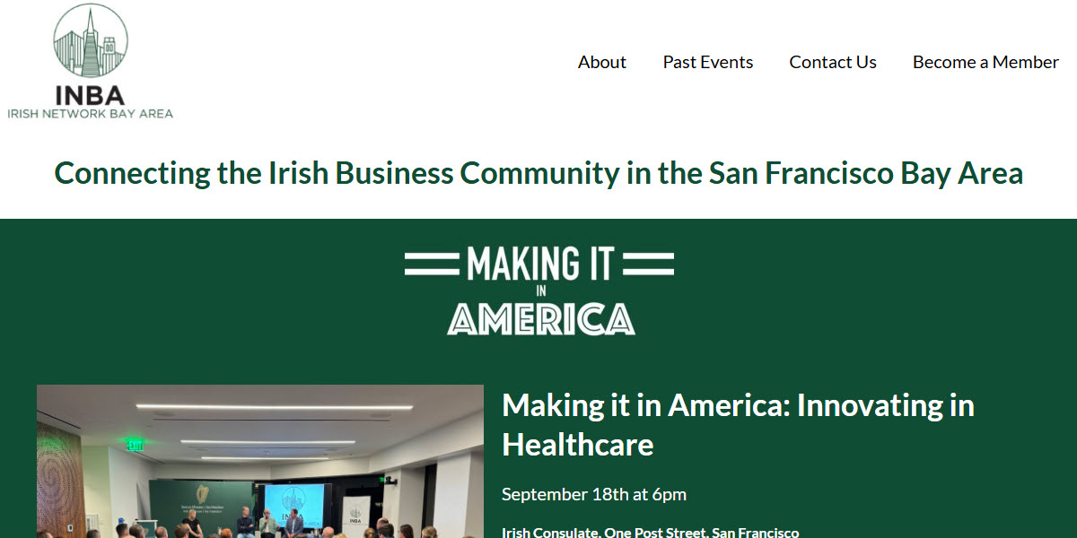Irish Network Bay Area -  industry in San Francisco CA