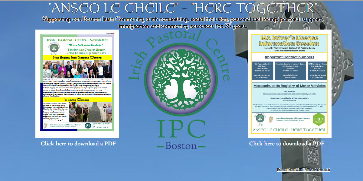 Irish Pastoral Centre Boston -  industry in Dorchester MA