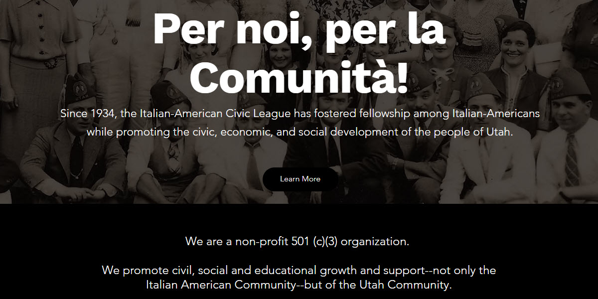 Italian American Civic League -  industry in Salt Lake City UT