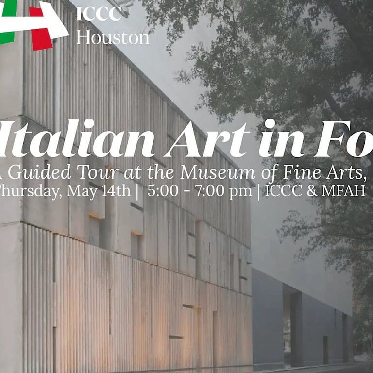 Italian Art in Focus: A Guided Tour at the Museum of Fine Arts, Houston