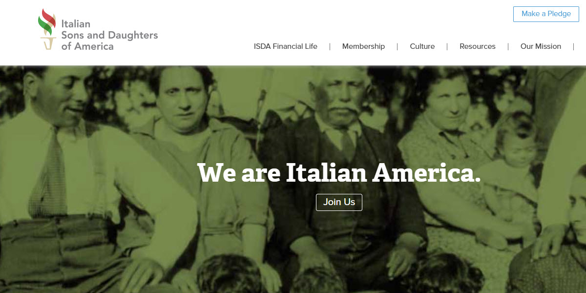Italian Sons and Daughters of America -  industry in Pittsburgh PA