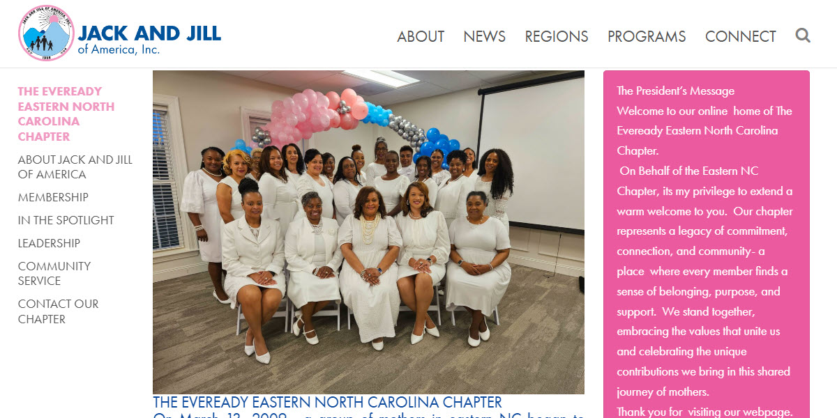 Jack and Jill of America, Eastern North Carolina Chapter -  industry in Greenville NC