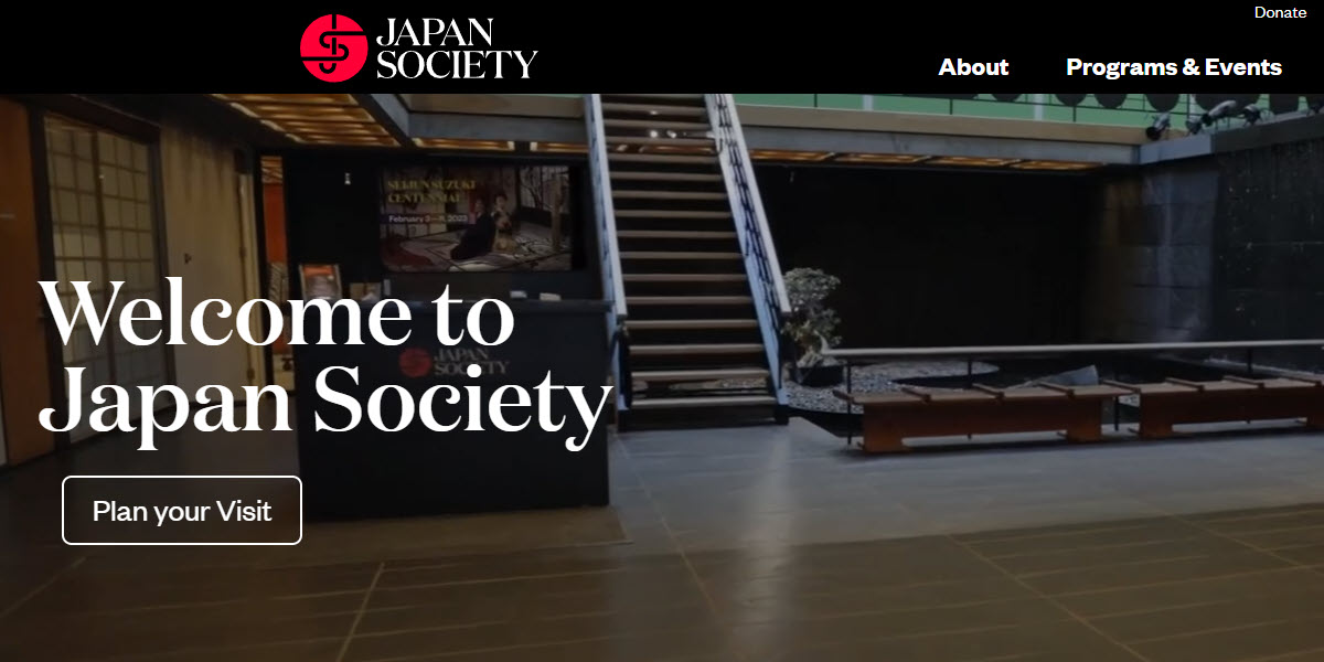 Japan Society, Inc. -  industry in New York NY