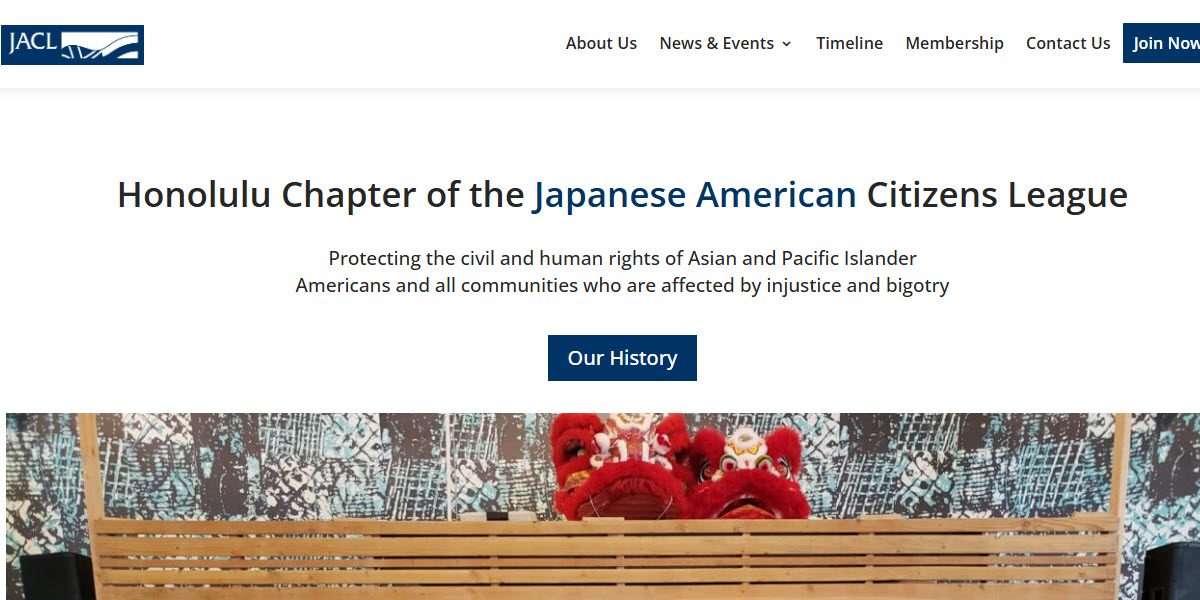 Japanese American Citizens League Honolulu Chapter -  industry in Honolulu HI