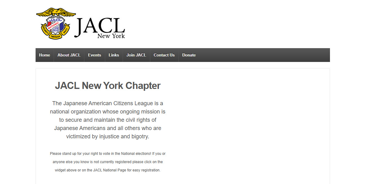 Japanese American Citizens League New York Chapter -  industry in New York NY