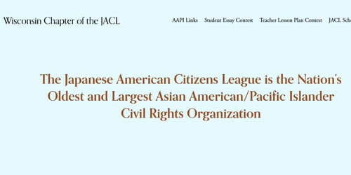 Japanese American Citizens League Wisconsin Chapter -  industry in Brookfield WI