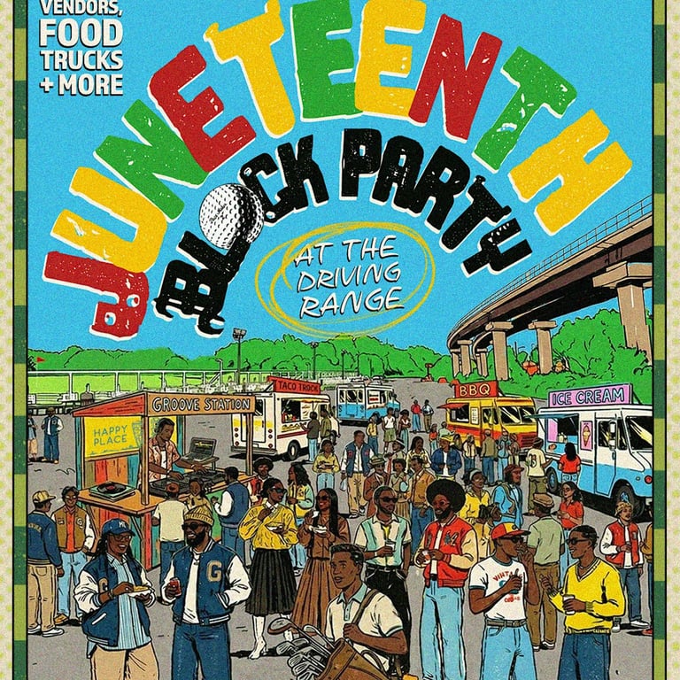 Juneteenth Block Party at Langston Golf Course | Friday, June 19th