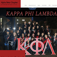 Kappa Phi Lambda Sorority, Inc., Alpha Beta Chapter - Chinese category in Washington DC