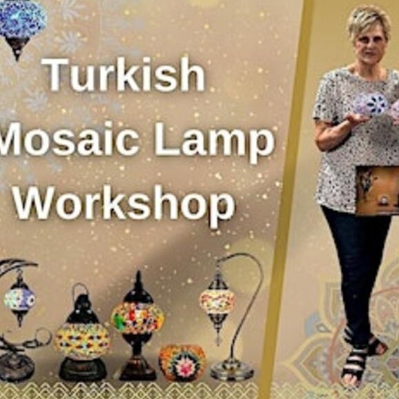 Katy - Houston Mosaic Lamp Making Workshop