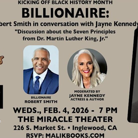 Kicking off Black History Month with Billionaire Robert Smith.