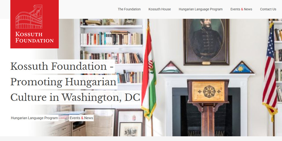 Kossuth Foundation of the Hungarian Reformed Federation of America -  industry in Washington DC