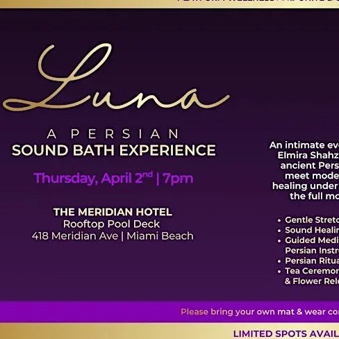 LUNA - A Persian Sound Bath Experience