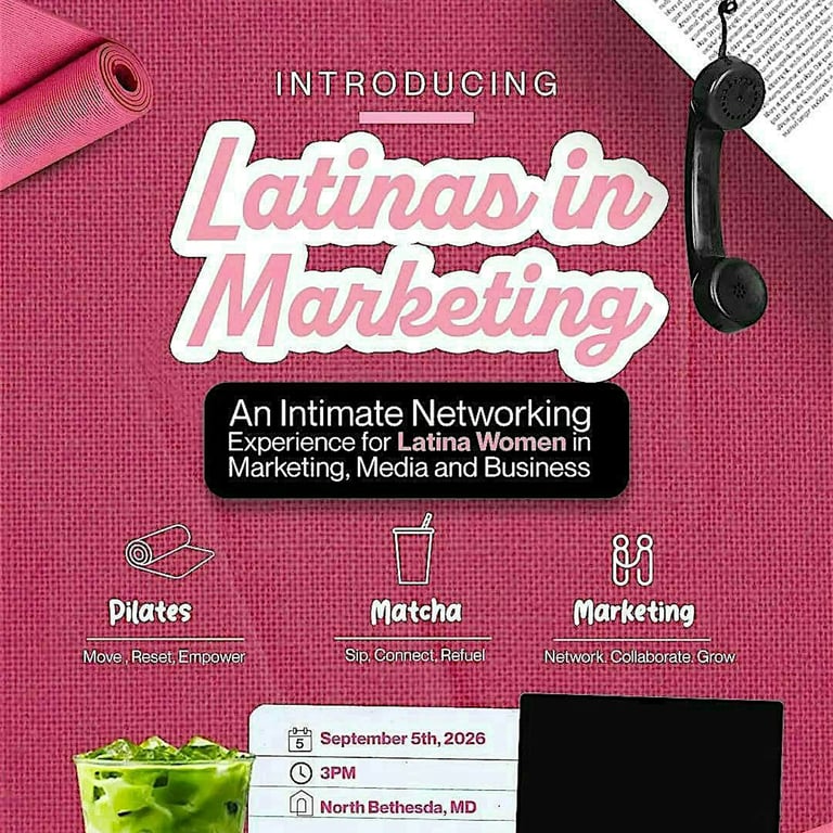 Latinas in Marketing: Pilates & Matcha