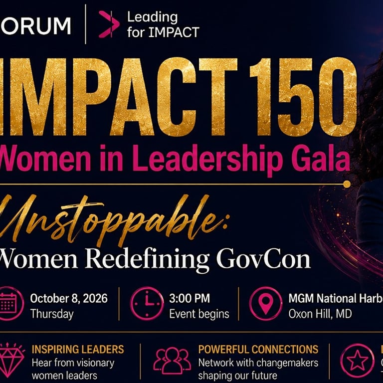 Leading for IMPACT: Women in Leadership Gala and Awards Ceremony