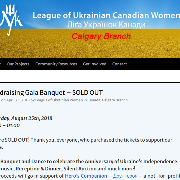 League of Ukrainian Canadian Women Calgary - Ukrainian category in Calgary AB