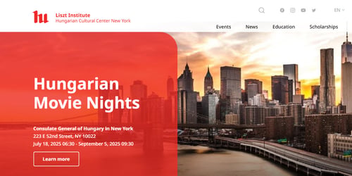 Liszt Institute Hungarian Cultural Center of New York -  industry in New York NY