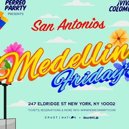 Medellin Fridays - Colombian Latin & Reggaeton Party NYC