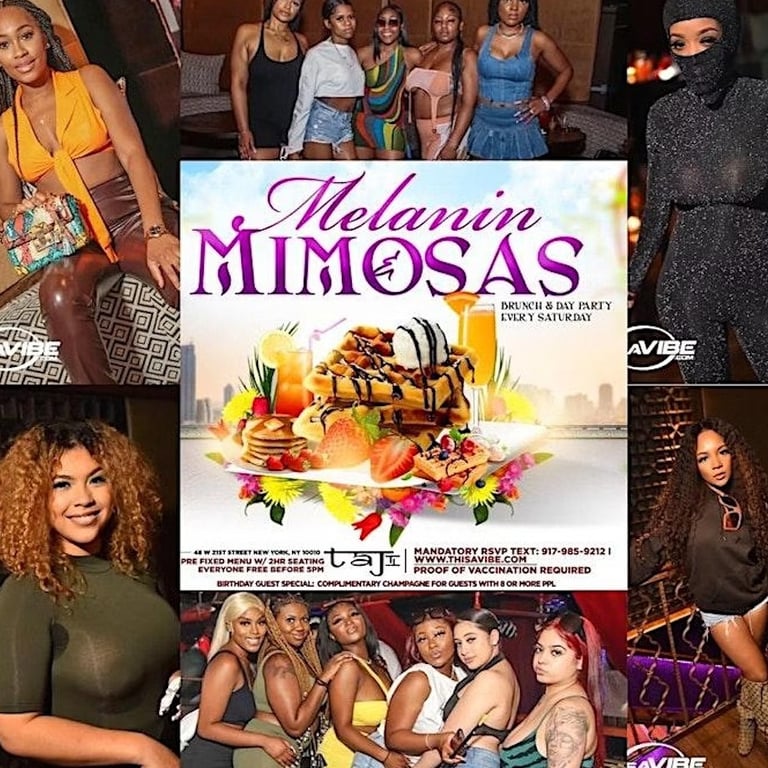 Melanin & Mimosas Saturday Brunch and Day Party