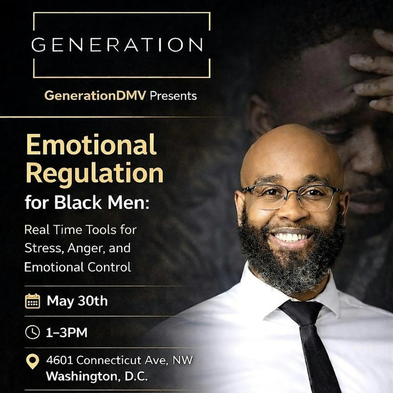 Men's Mental Health Check-In: Emotional Regulation for Black Men