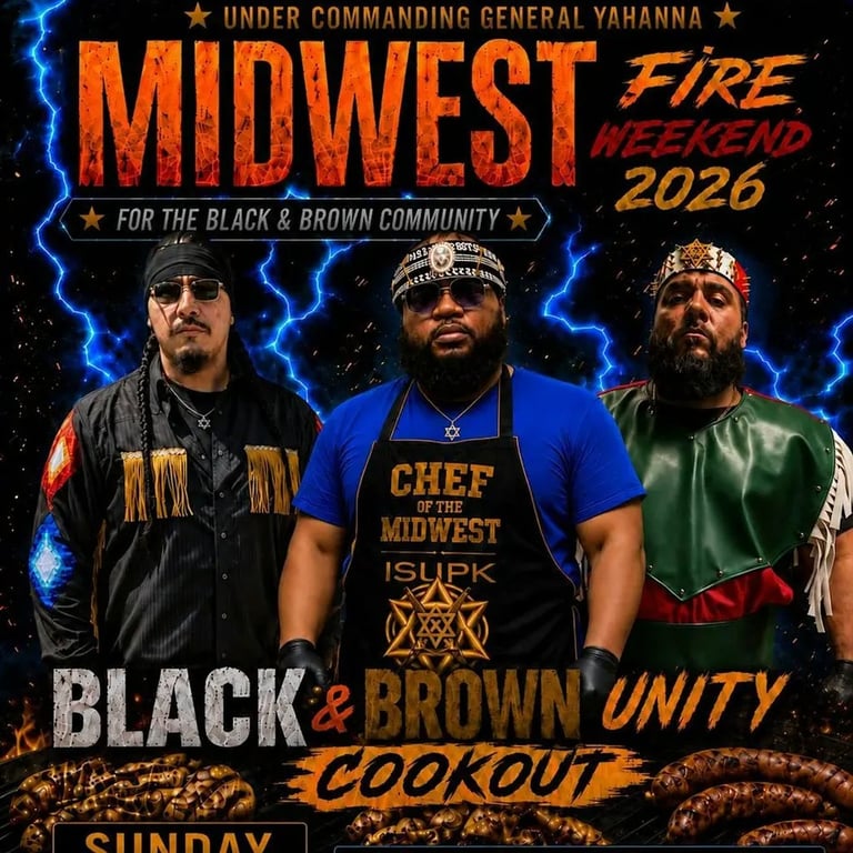 Midwest Fire Weekend Presents: The 9th Annual Black & Brown Unity Cookouti
