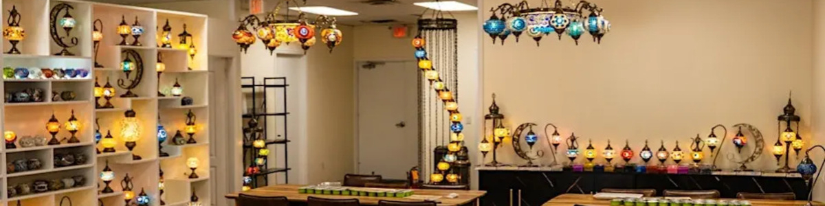 Mosaic Art Class in The Woodlands, TX: Turkish Lamp Workshop -  industry in Shenandoah TX