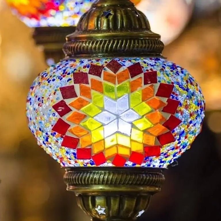 Mosaic Lamp Making Workshop - San Jose - Bay Area