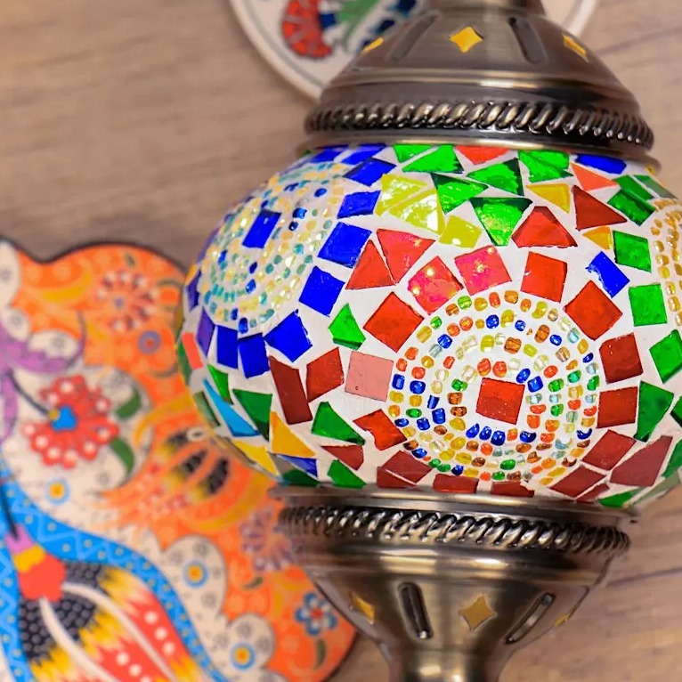 Mosaic Lamp Workshop in Rockville, Maryland