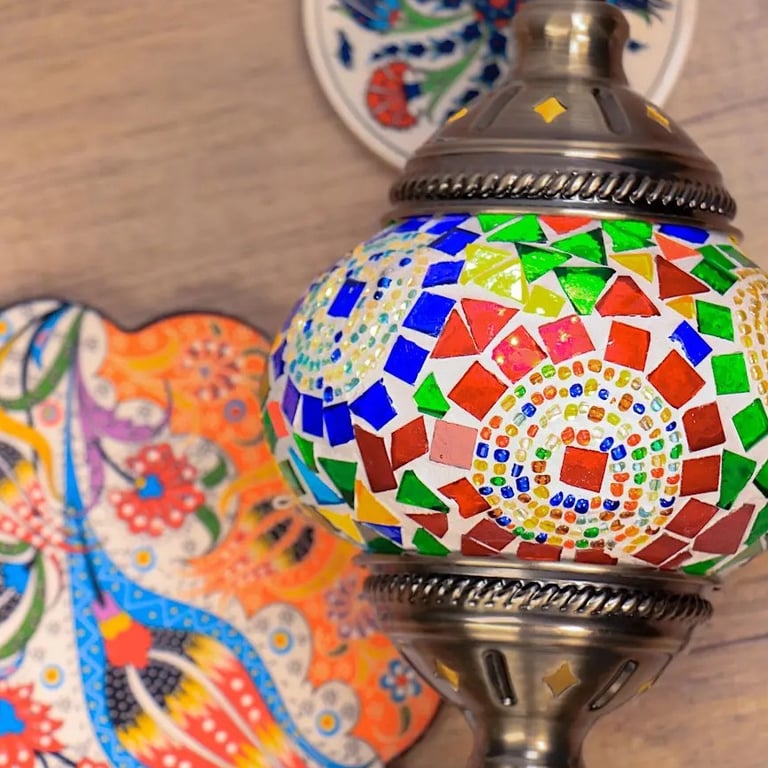 Mosaic Lamp Workshop in Syracuse, NY