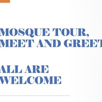 Mosque Tour Meet and Greet