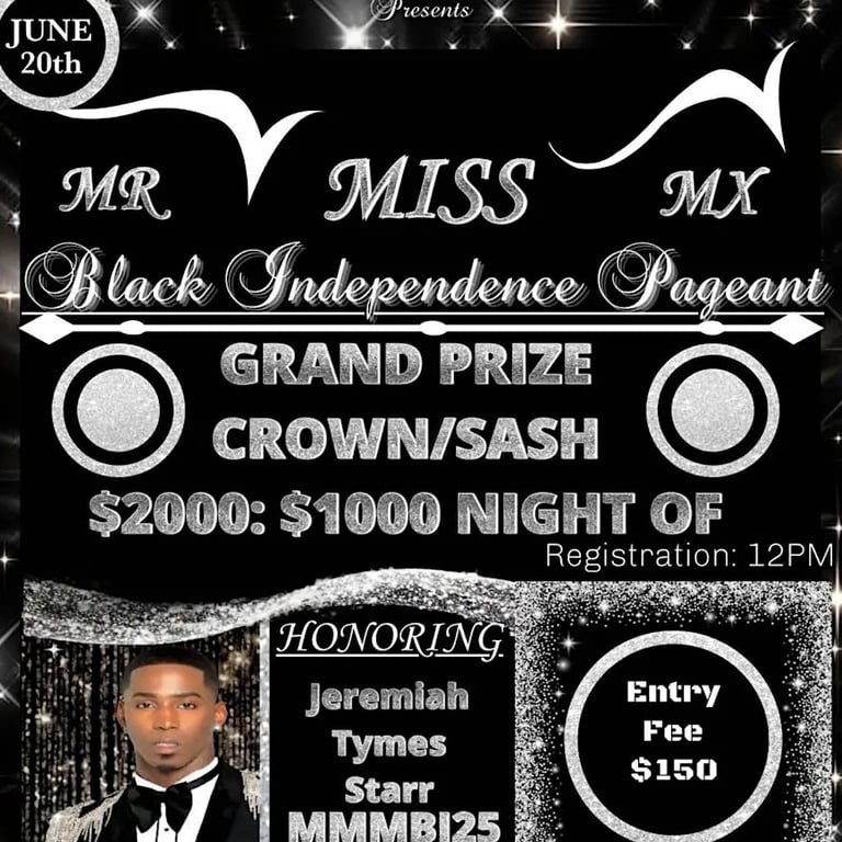 Mr Miss Black Independence Pageant