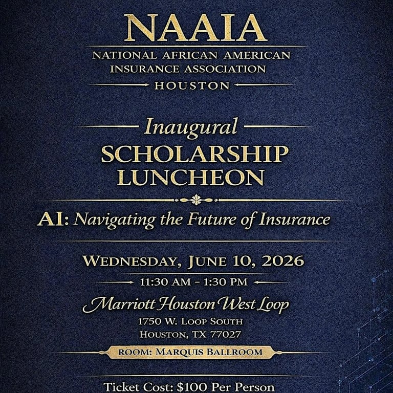 NAAIA Houston's Inaugural Scholarship Luncheon